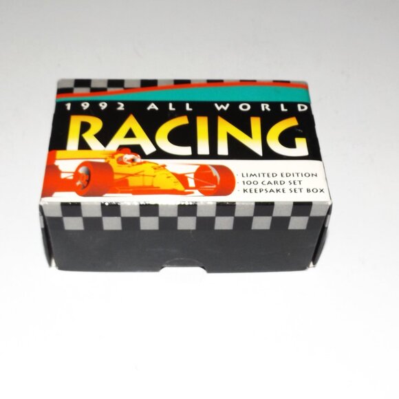 1992 All World Racing Limited Edition 100 Card Keepsake Box Set - Picture 5 of 7